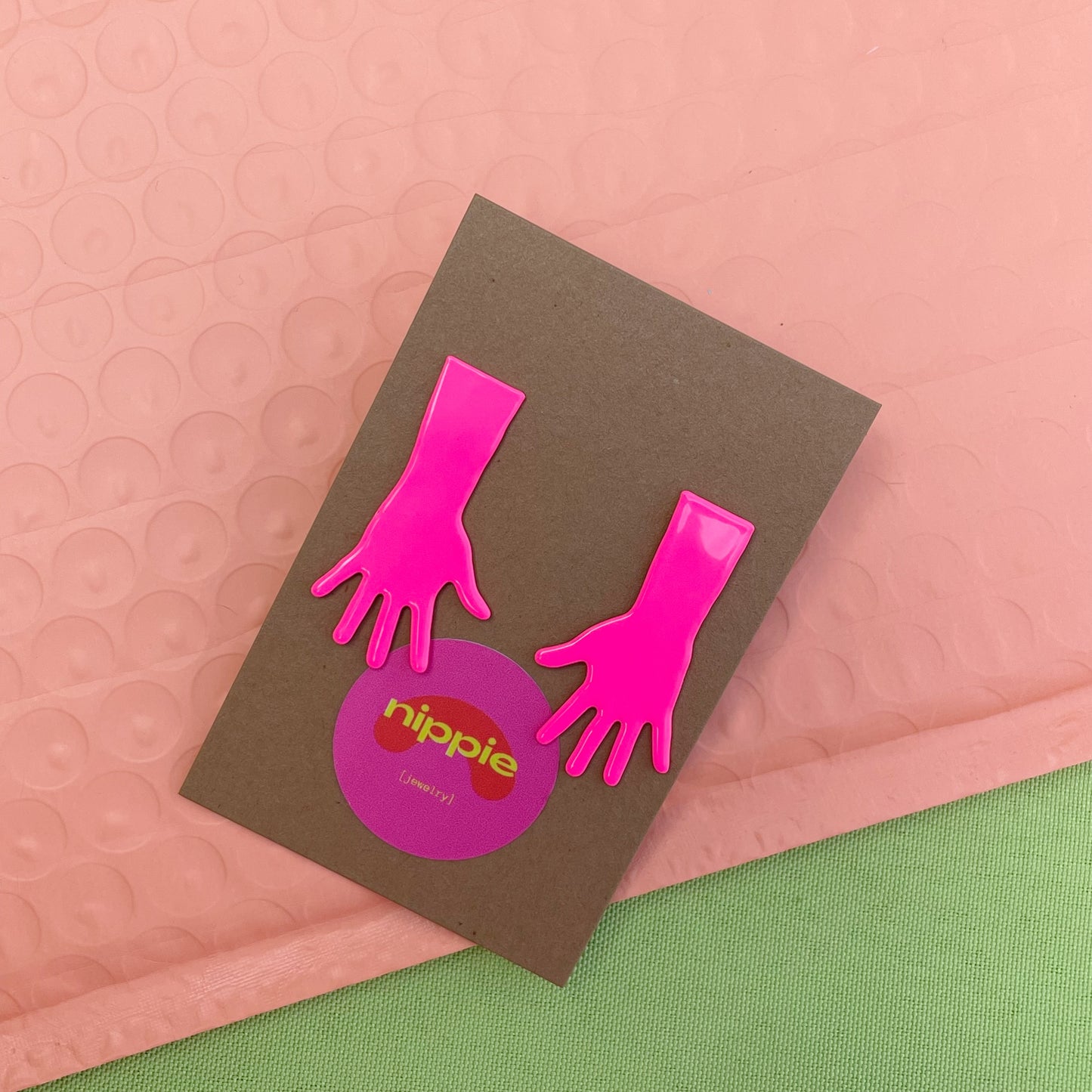 Hot Pink Hands